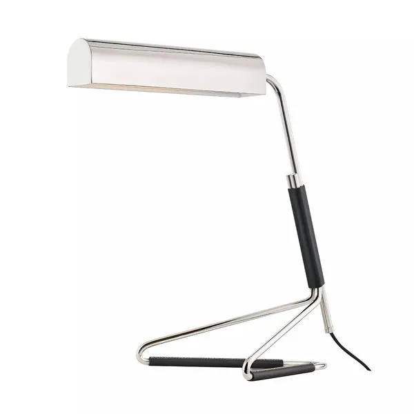 Product Image 1 for Holtsville 1 Light Table Lamp W/ Saddle Leather from Hudson Valley