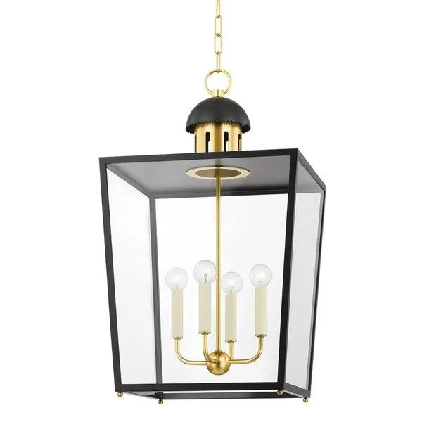 Product Image 1 for June Large Black 4-Light Lantern from Mitzi