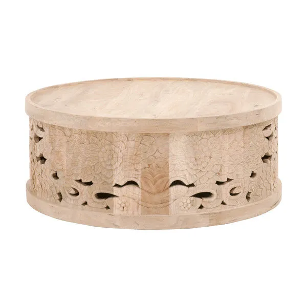 Product Image 1 for Flora Drum Coffee Table from Essentials for Living