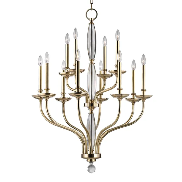 Product Image 1 for Lauderhill 12 Light Chandelier from Hudson Valley