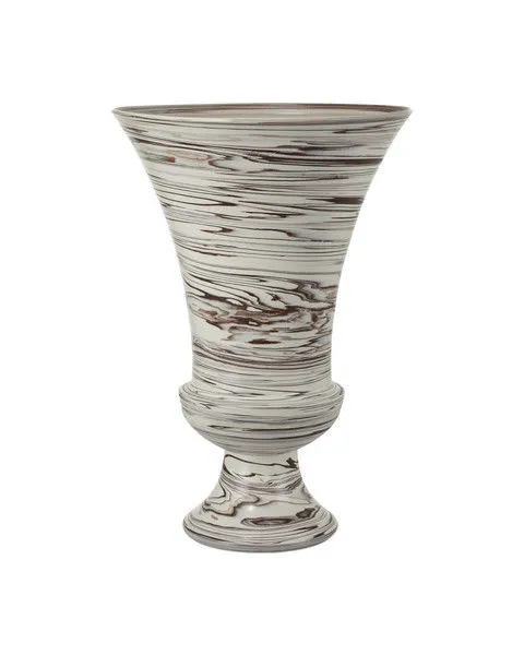 Product Image 1 for Jejune Beige Large Footed Vase from Currey & Company