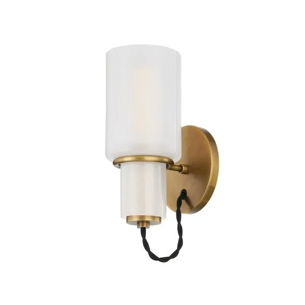 Product Image 1 for Lincoln Patina Brass 1-Light Wall Sconce from Troy Lighting
