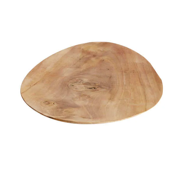 Product Image 1 for Plate Drop Natural Wooden from BIDKHome