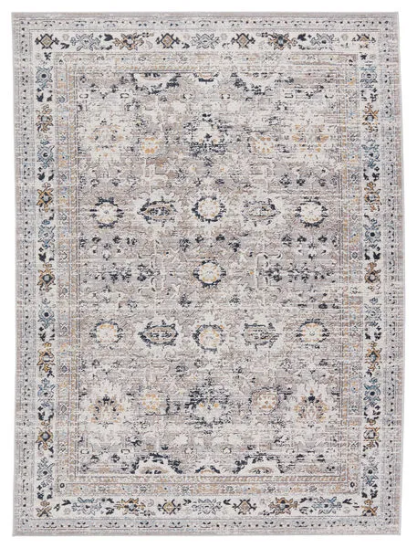 Product Image 1 for Vibe by Herena Oriental Gray/ Dark Blue Rug from Jaipur 