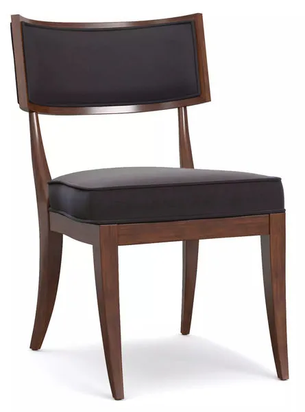 Product Image 1 for Upholstered Klismos Chair from Hooker Furniture