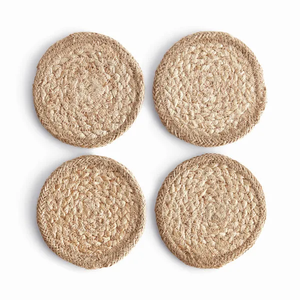 Product Image 1 for Jute Coasters, Set Of 4 from Napa Home And Garden