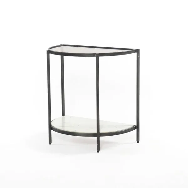 Product Image 1 for Grace End Table Grey Smoked Glass from Four Hands