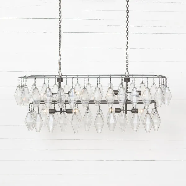 Product Image 2 for Adeline Rectangular Chandelier from Four Hands