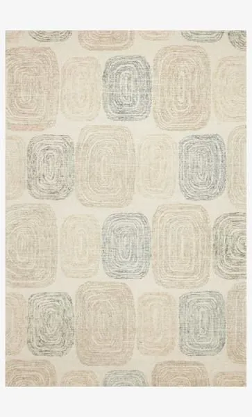 Product Image 1 for Milo Teal / Neutral Rug from Loloi