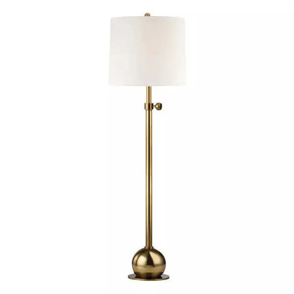 Product Image 1 for Marshall 1 Light Adjustable Floor Lam from Hudson Valley