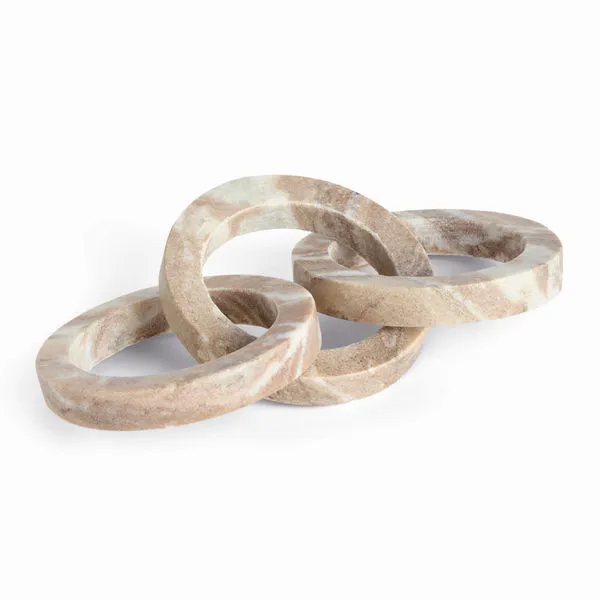 Product Image 1 for Janelle Marble Link Sculpture from Napa Home And Garden