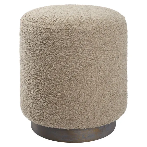 Product Image 4 for Avila Latte Round Ottoman from Uttermost