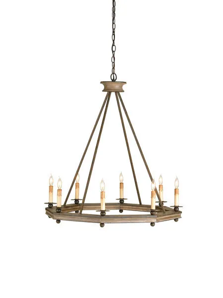 Product Image 1 for Bonfire Chandelier from Currey & Company