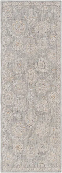 Product Image 1 for Avant Garde Woven Light Gray / Light Denim Rug - 2'7" x 7'3" from Surya