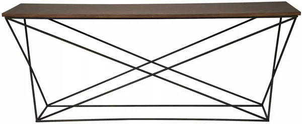 Product Image 1 for Metal X Base Console from Noir