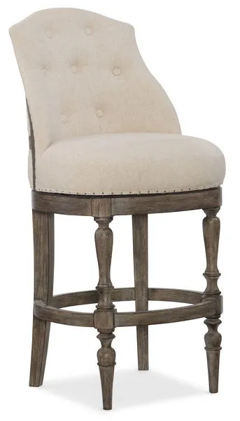 Product Image 2 for Kacey Deconstructed Barstool from Hooker Furniture