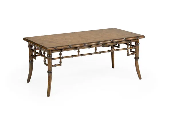 Product Image 1 for Sheraton Bamboo Coffee Table from Chelsea House