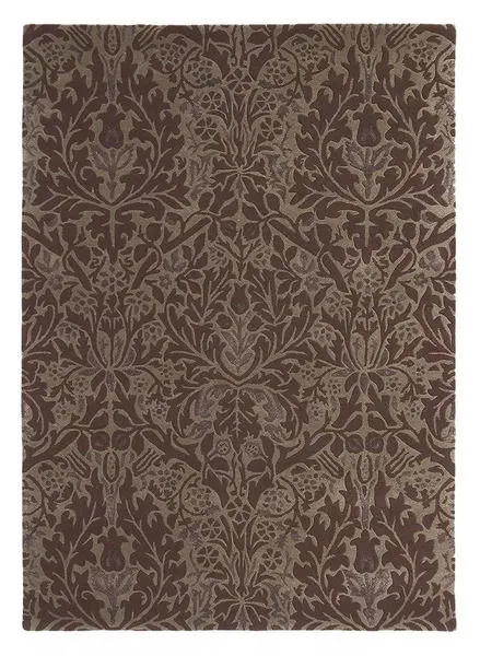 Product Image 1 for Autumn Flowers 4'7 X 6'7 Rug In Plum from Selamat Designs