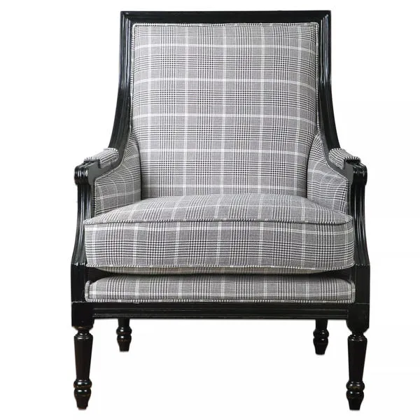 Product Image 2 for Uttermost Scott Wood Frame Armchair from Uttermost
