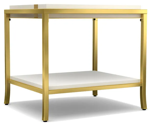 Product Image 1 for Side Stripe End Table from Hooker Furniture