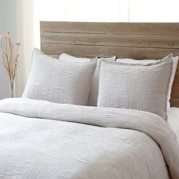 Product Image 1 for Harbour Cotton Queen Coverlet - Taupe from Pom Pom at Home