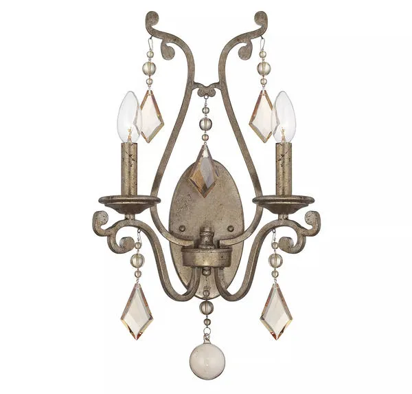 Product Image 1 for Rothchild 2 Light Sconce from Savoy House 