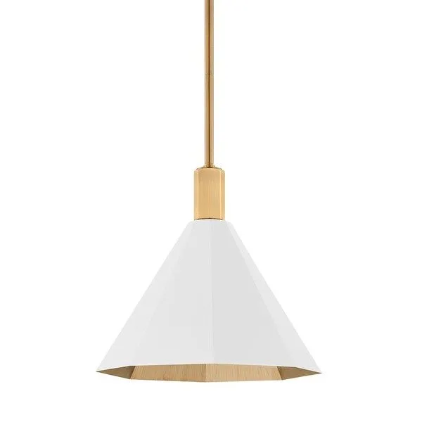 Product Image 1 for Huntley Patina Brass 1-Light Pendant from Troy Lighting