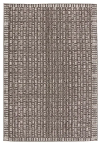 Product Image 1 for Vibe by Iti Indoor/ Outdoor Border Taupe/ Gray Rug from Jaipur 
