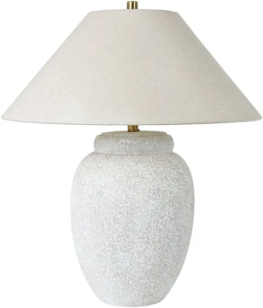 Product Image 1 for Capelli White Ceramic Table Lamp from Surya