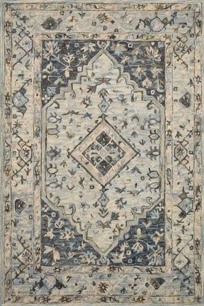 Product Image 2 for Beatty Light Blue / Blue Rug from Loloi