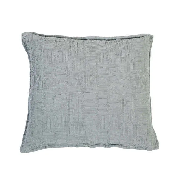 Product Image 1 for Harbour Cotton Euro Sham - Sea Glass from Pom Pom at Home