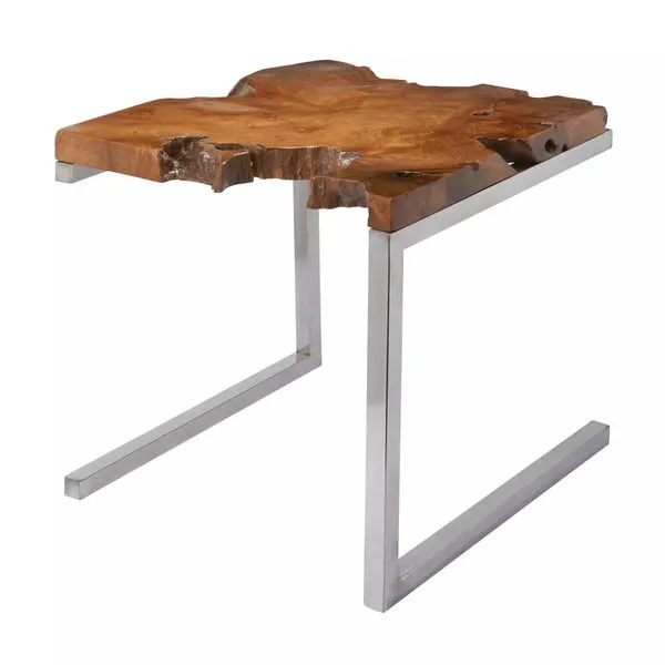 Product Image 1 for Teak Table With Angular Base from Elk Home