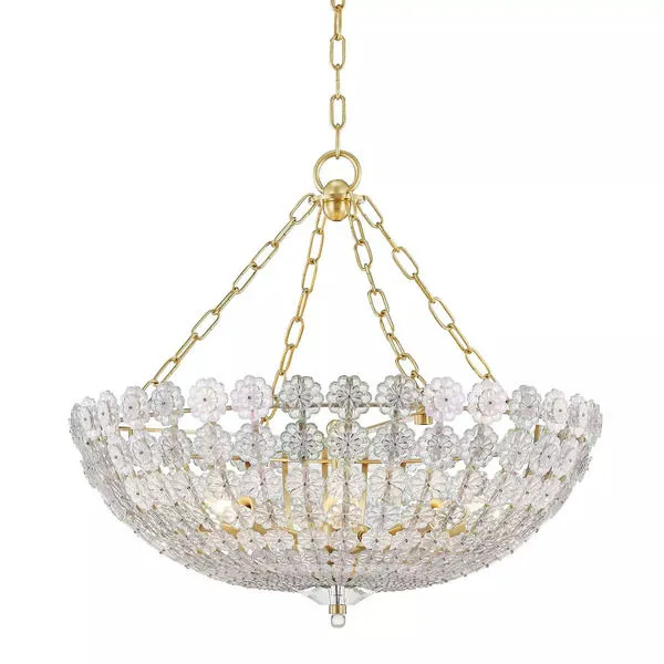 Product Image 1 for Floral Park 8 Light Chandelier from Hudson Valley