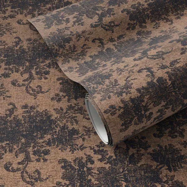 Product Image 1 for Fallingbrook Black and Tan I Wallpaper by FH Art Studio from Four Hands