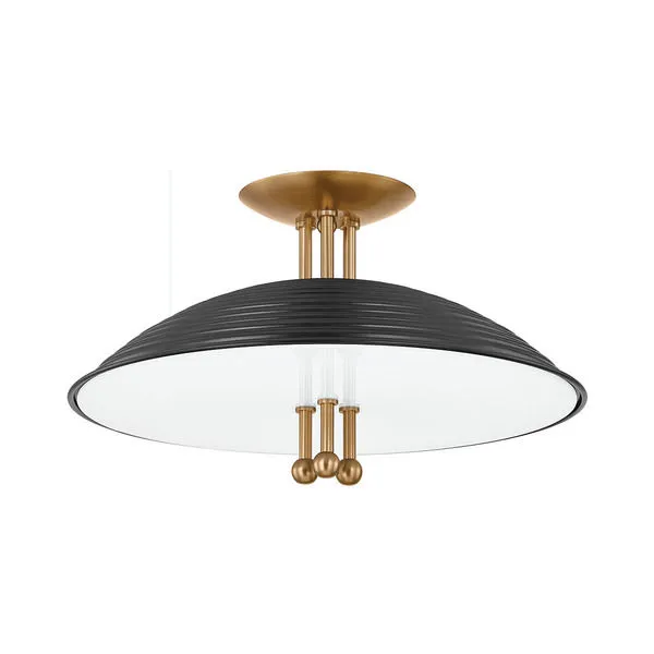 Product Image 1 for Larkin Semi Flush from Troy Lighting