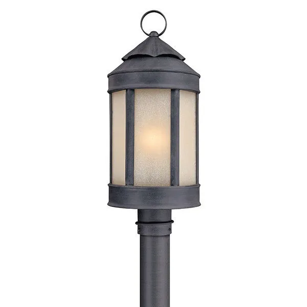 Product Image 1 for Andersons Forge 1 Light Post Lantern from Troy Lighting