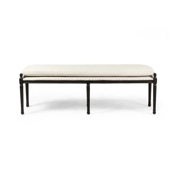 Product Image 1 for Lucille Alcala Cream Dining Bench-67" from Four Hands