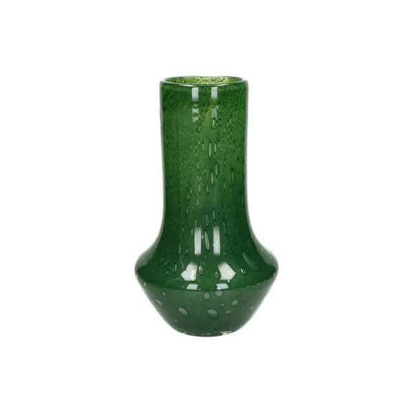 Product Image 1 for Camou Glass Spotted Vase Green Dia 6.8" from BIDKHome