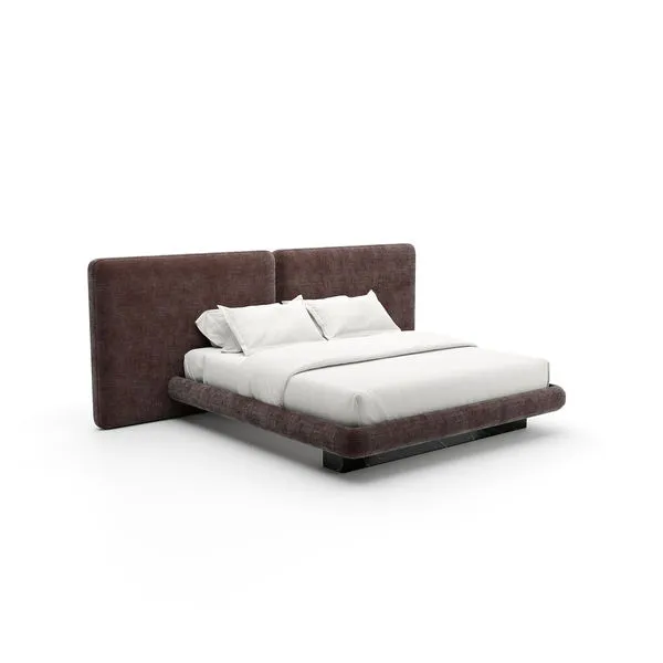 Product Image 1 for Overlap Upholstered 2 Panel King Bed from Caracole