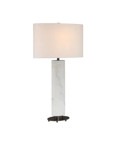 Product Image 1 for Stanhope White Table Lamp from Currey & Company