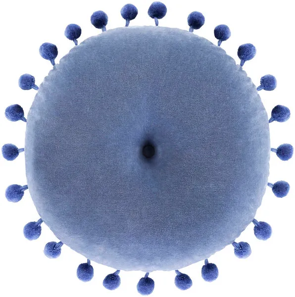 Product Image 1 for Serengeti Round Denim Pillow from Surya