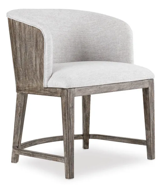 Product Image 5 for Curata Upholstered Chair With Wood Back from Hooker Furniture
