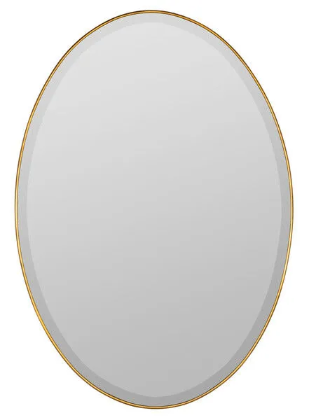 Product Image 1 for Keira Gold Oval Wall Mirror from Cooper Classics