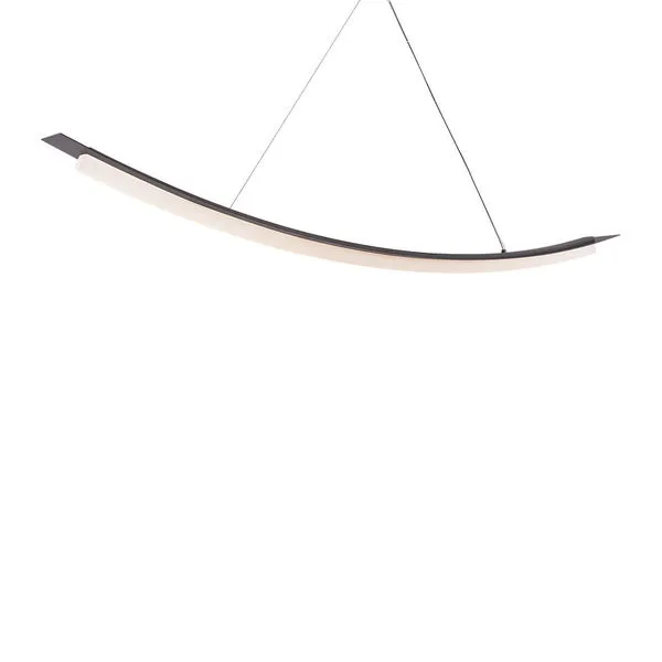 Product Image 1 for Kaguya Black Brass Linear from Sonneman