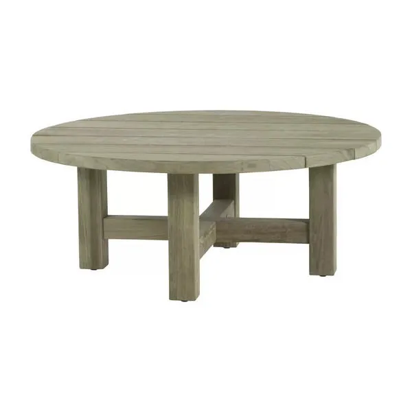 Product Image 1 for Croquet Teak 40" Round Coffee Table from Summer Classics