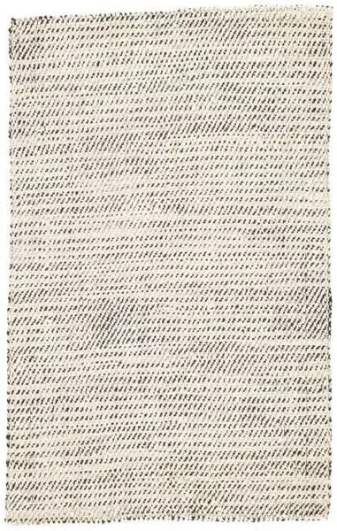 Flat-lay of entire rectangular rug showing natural fiber texture and subtle black diagonal lines