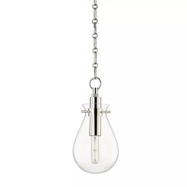 Product Image 1 for Ivy 1 Light Small Pendant from Hudson Valley