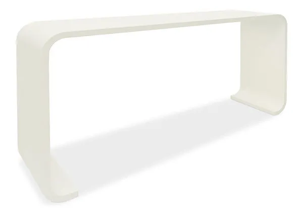 Product Image 1 for Serenity Kai Wood & Raffia Console Table from Hooker Furniture