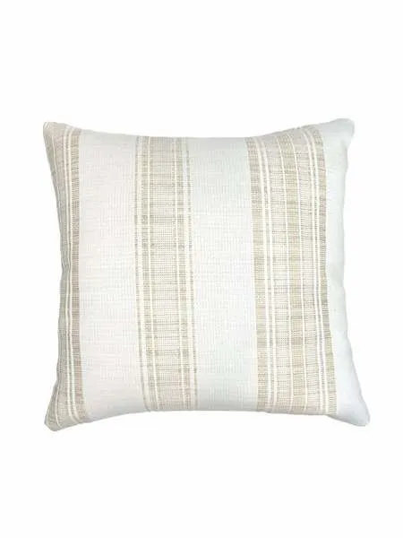 Product Image 1 for Beach Club Stripe Light Beige Outdoor Pillow from Anaya Home