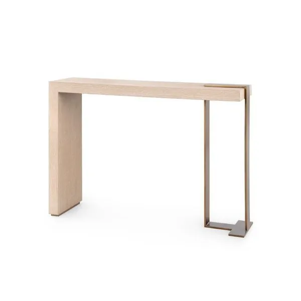Product Image 1 for Sutton Abstract Console in Bleached Oak from Villa & House